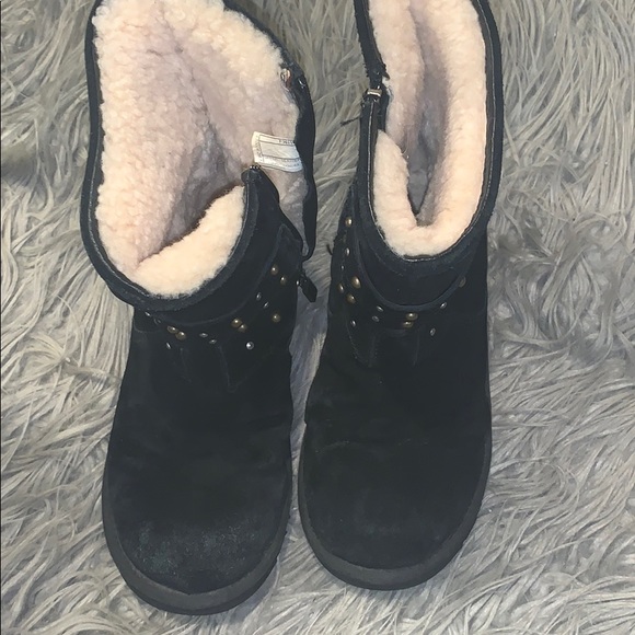Ugg australia clovis boots w/ studded belt #3287 - Picture 3 of 4